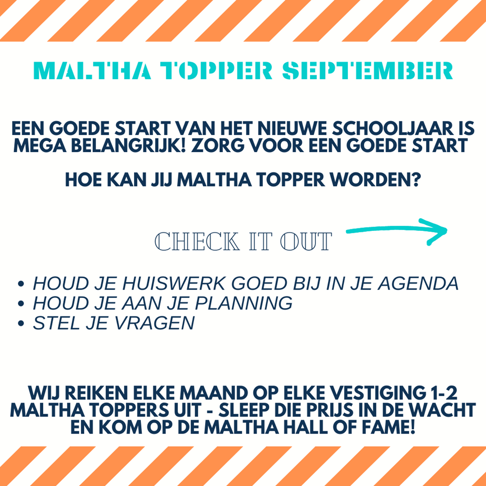 Maltha Topper september